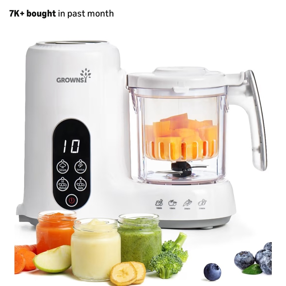GROWNSY baby food maker - never used still in box